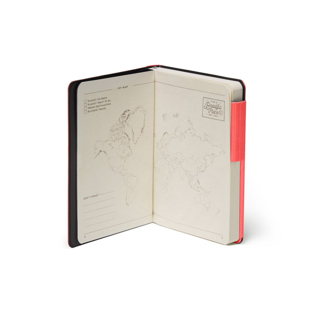 Anteckningsbok, My Notebook, Small, Rutad, Coral (MYNOT0105) - 3