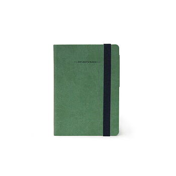 Anteckningsbok, My Notebook, Small, Rutad, Vintage Green (MYNOT0107)