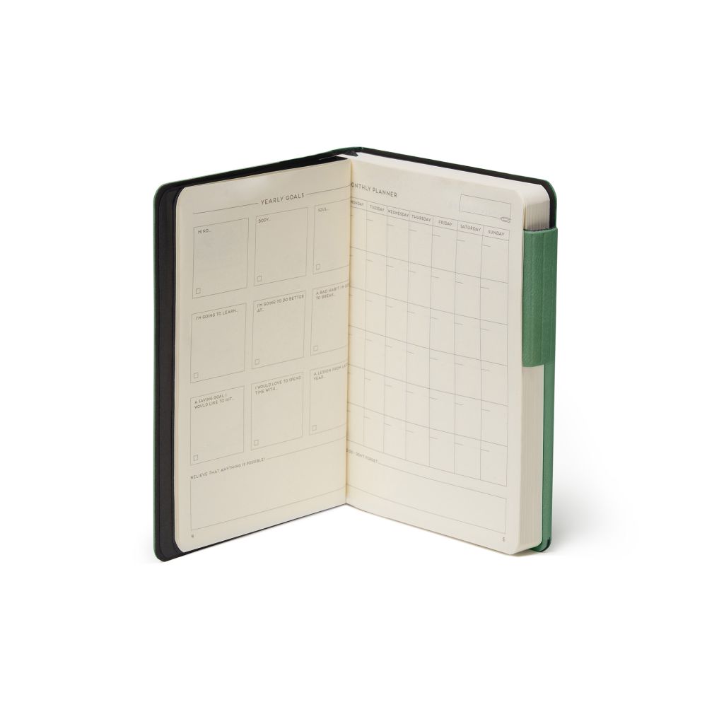 Anteckningsbok, My Notebook, Small, Rutad, Vintage Green (MYNOT0107) - 4