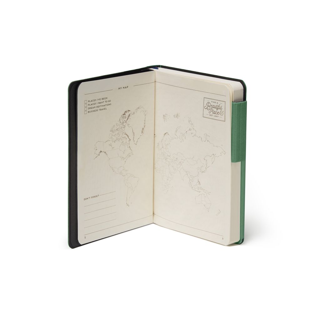 Anteckningsbok, My Notebook, Small, Rutad, Vintage Green (MYNOT0107) - 3