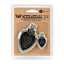 Prima Marketing Finnabair Mechanicals - Heart Locked Pendants