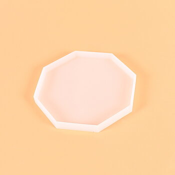 Silicone Resin Mold Octagon coaster 71mm