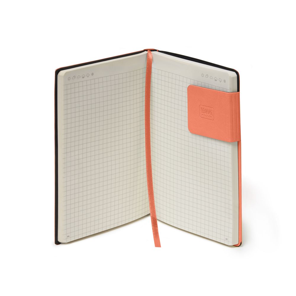 Anteckningsbok, My Notebook, Medium, Rutad, Salmon (MYNOT0118) - 3