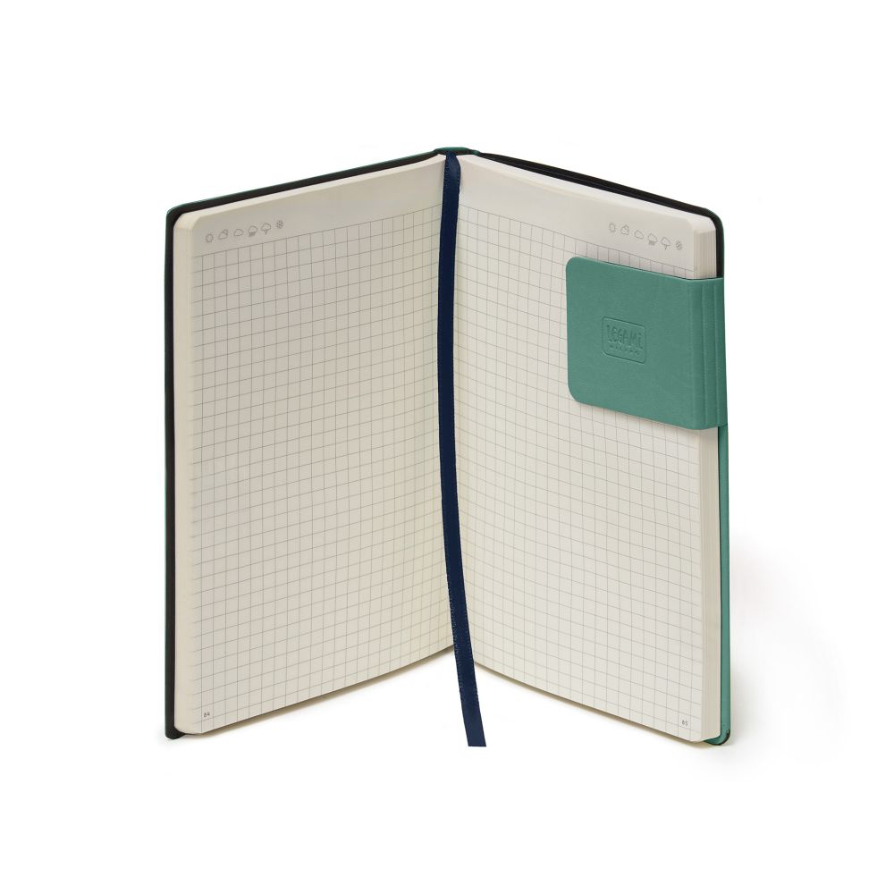 Anteckningsbok, My Notebook, Medium, Rutad, Vintage Green (MYNOT0119) - 5
