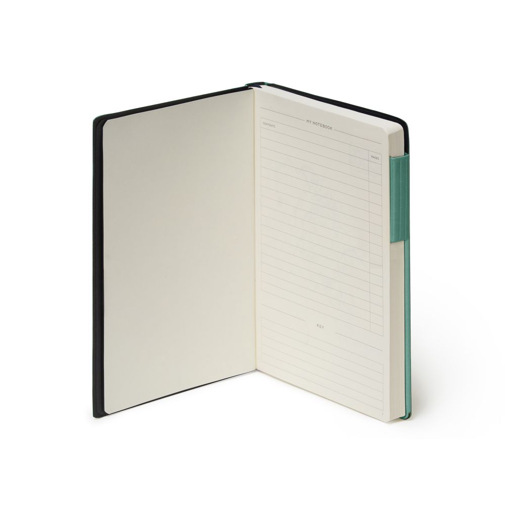Anteckningsbok, My Notebook, Medium, Rutad, Vintage Green (MYNOT0119) - 2