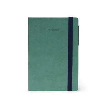 Anteckningsbok, My Notebook, Medium, Rutad, Vintage Green (MYNOT0119)