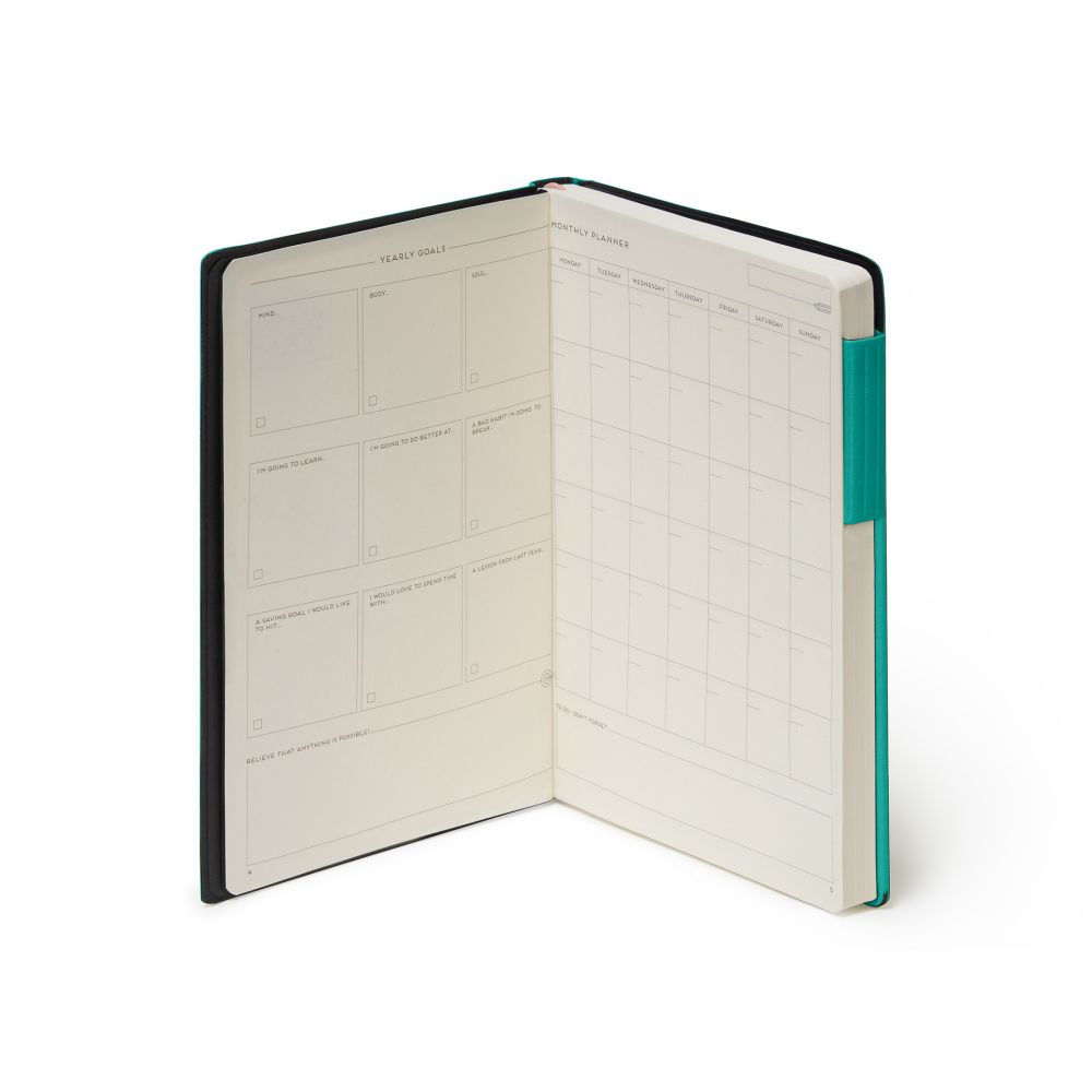 Anteckningsbok, My Notebook, Medium, Blank, Turquoise (MYNOT0142) - 4