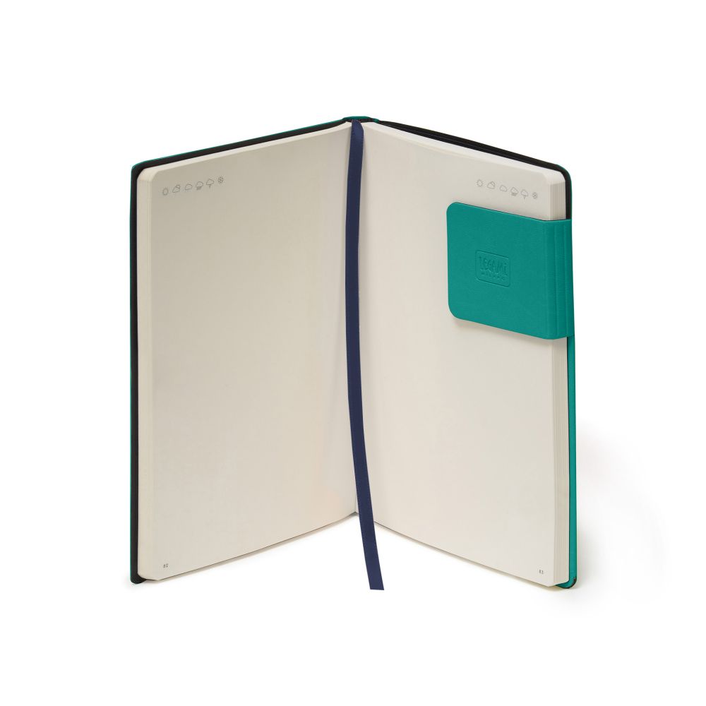 Anteckningsbok, My Notebook, Medium, Blank, Turquoise (MYNOT0142) - 5