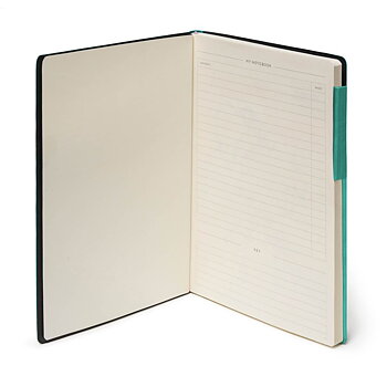 Anteckningsbok, My Notebook, Large, Rutad, Turquoise (MYNOT0144)