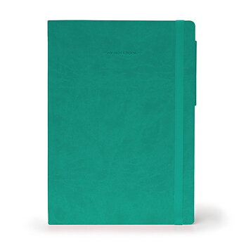 Anteckningsbok, My Notebook, Large, Rutad, Turquoise (MYNOT0144)