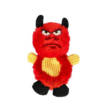Dogman Hundleksak DevilBull Mini Röd 17cm