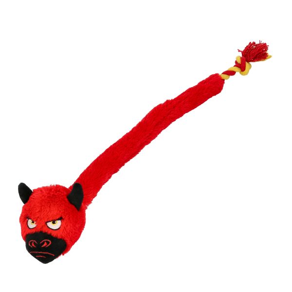 Dogman Hundleksak DevilBull Rep Röd 60cm  - 2
