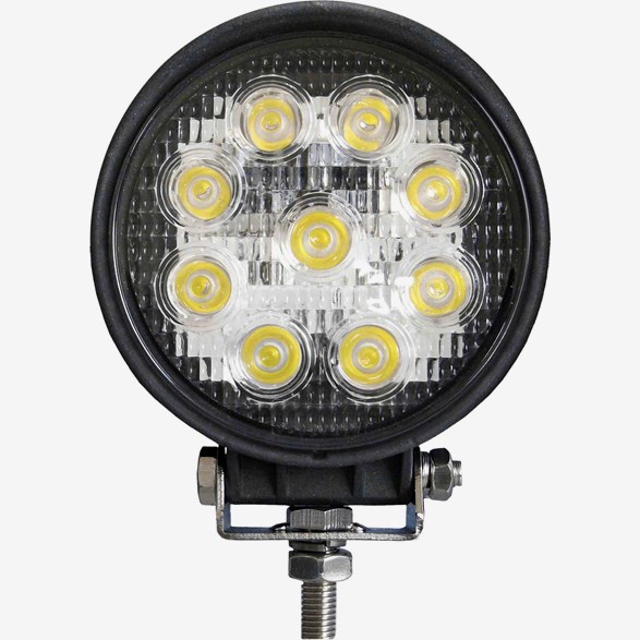Arbetsljus 27W LED, rund, 403027R