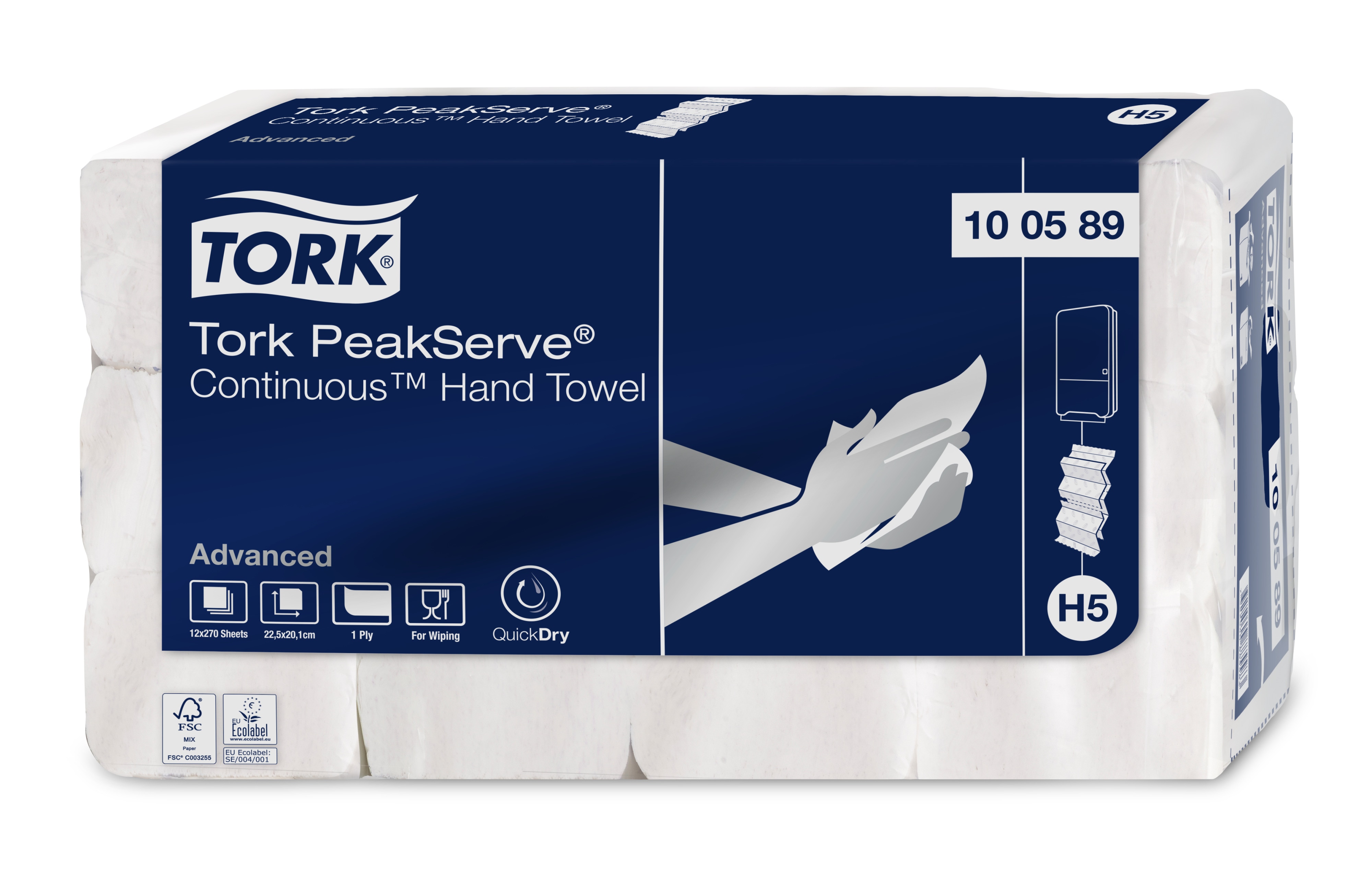 Tork PeakServe® Continuous™ Handduk - 3