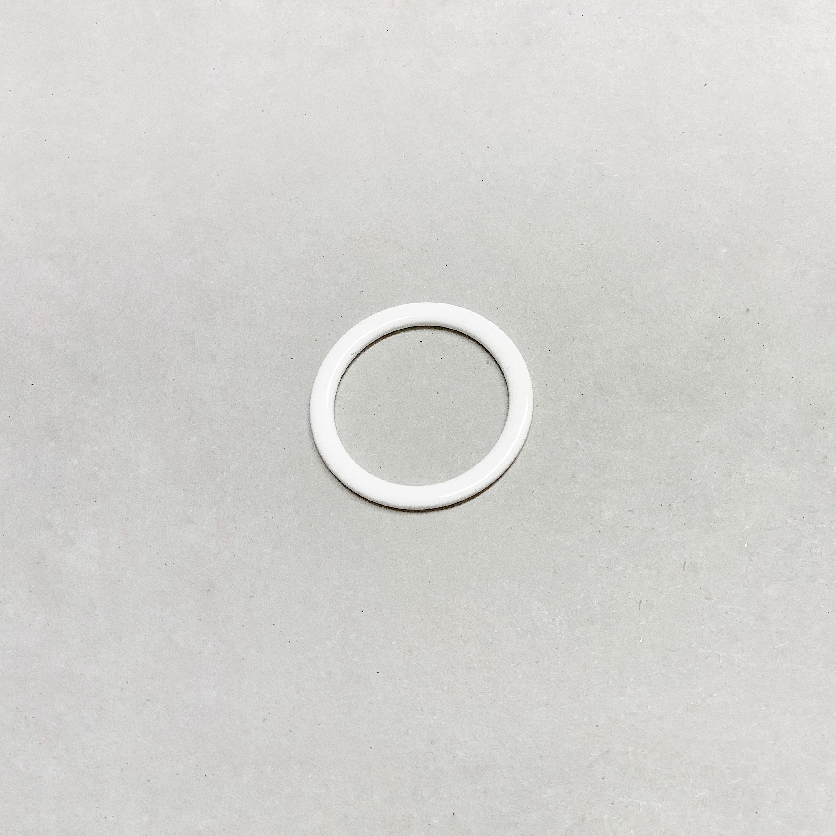 Ring 15mm - white
