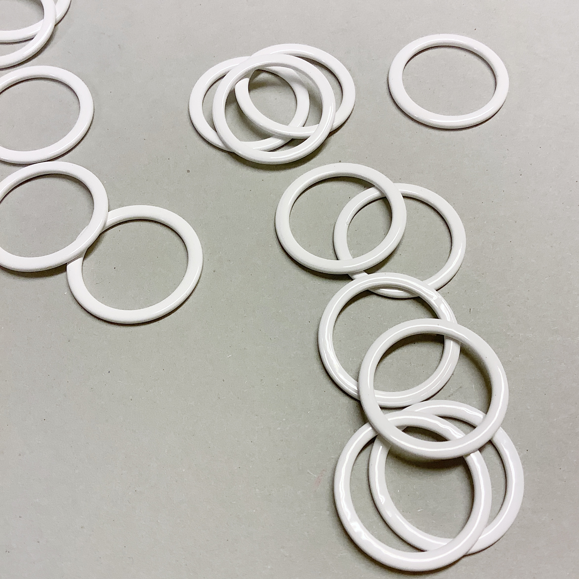 Ring 15mm - white
