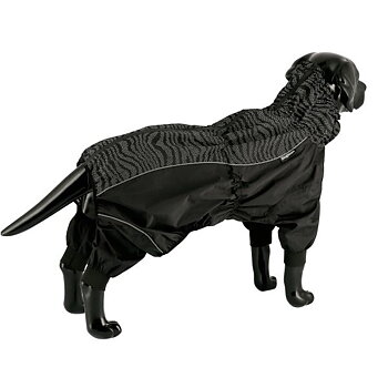 Dogman Regnoverall Dot Svart 25cm
