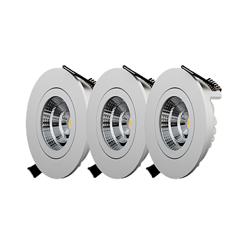 DESIGNLIGHT QB-303MW 4,1W 2000-2800K 3-Pack