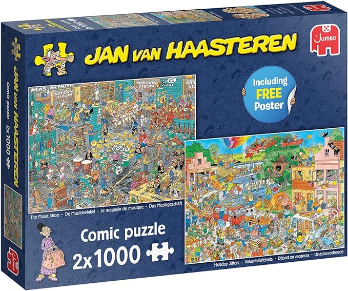 The Music shop, Holiday Jitters 2 x 1000 Bitar JVH Jumbo - 3