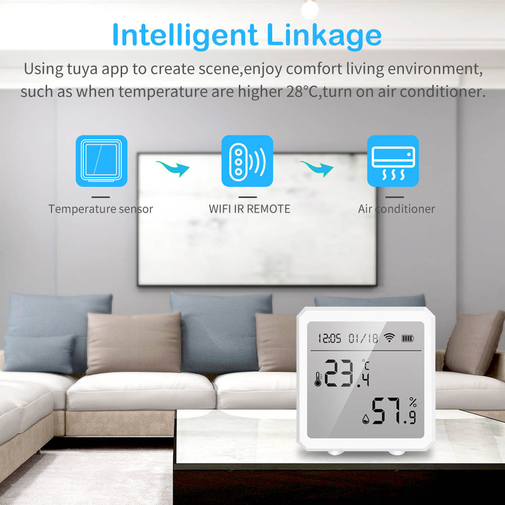 WiFi Termometer med APP, inomhus - 11