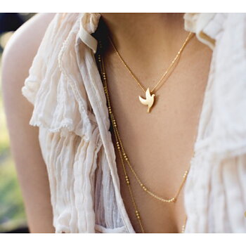 Saint neck 60-65 gold