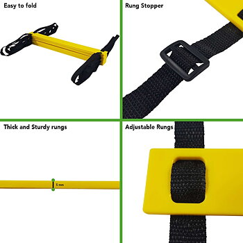 Tunturi Agility Ladder Stege 4,5 m