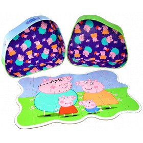 Peppa Pig Pussel, Family - Barbo Toys - 3