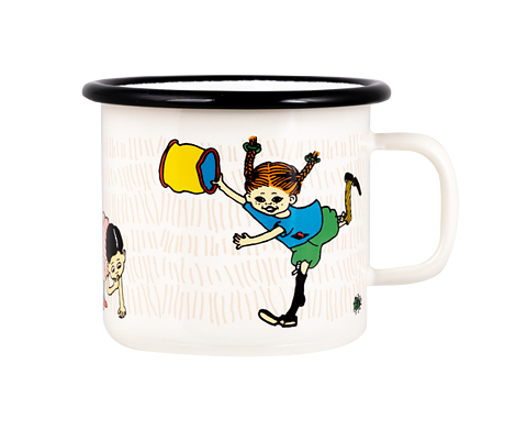 Pippi Emaljmugg The Snirkle Hunt 2,5dl