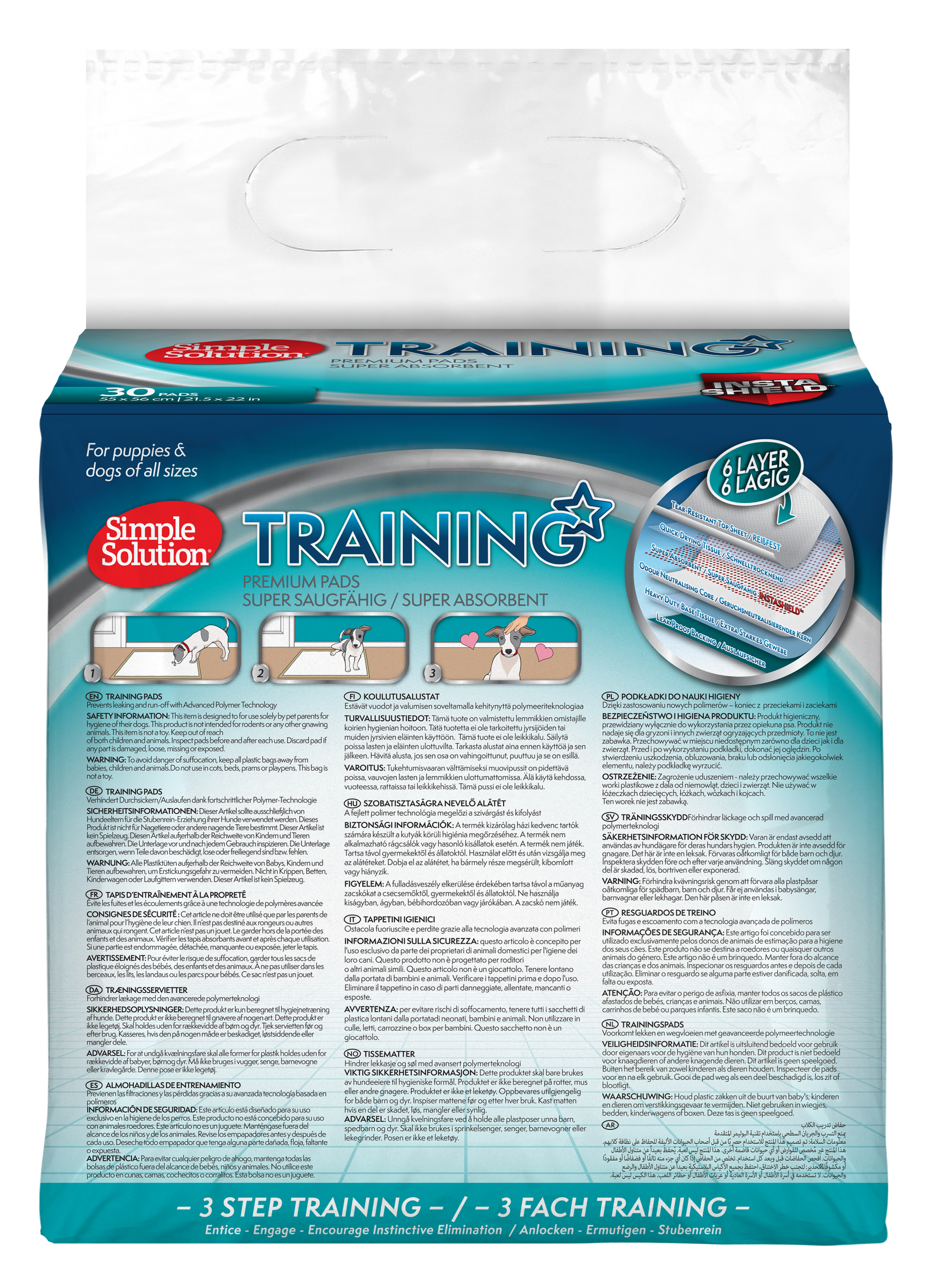 Simple Solution Training Pads 30-pack - 2
