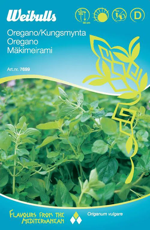 7699   Oregano/Kungsmynta-    Origanum vulgare