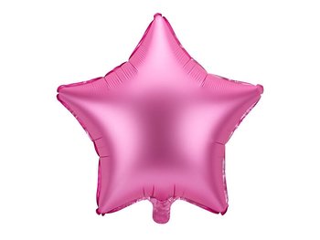 FOLIEBALLONG  | 48 cm | Rosa matt | stjärna
