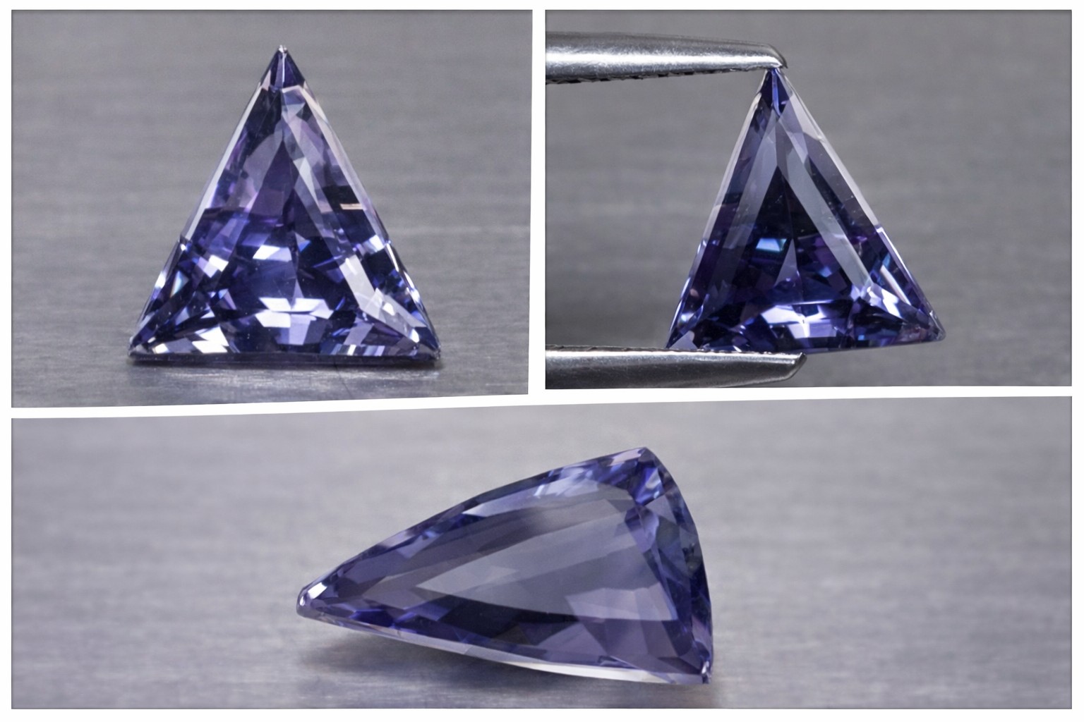 1,32 ct Piedra preciosa de iolita natural deliciosamente hermosa apta para la curación - 4