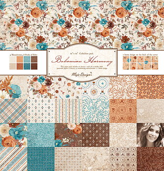 Maja Design - Bohemian Harmony - Collection Pack 12" x 12"