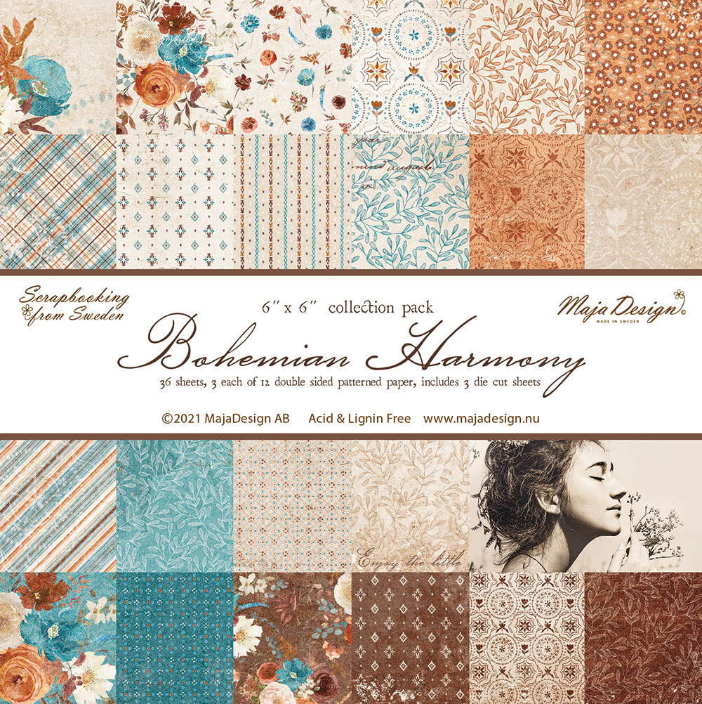 Maja Design - Bohemian Harmony - Collection Pack 6" x 6"