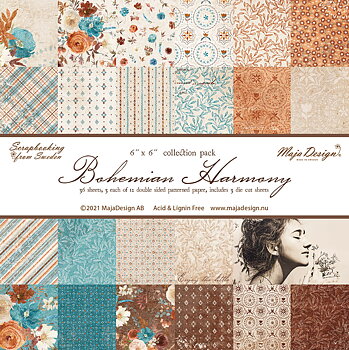 Maja Design - Bohemian Harmony - Collection Pack 6" x 6"