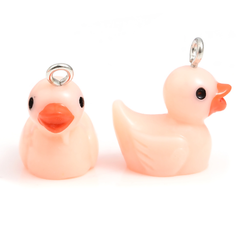 Berlock - Resin, 3D   Anka 20mm, Rosa - 2