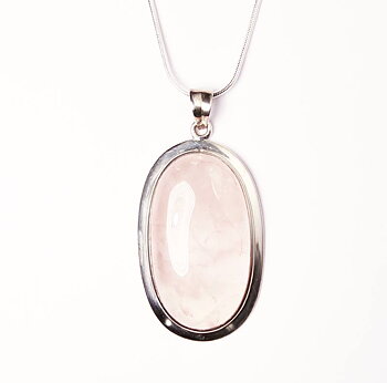 Rosenkvarts SilverHänge