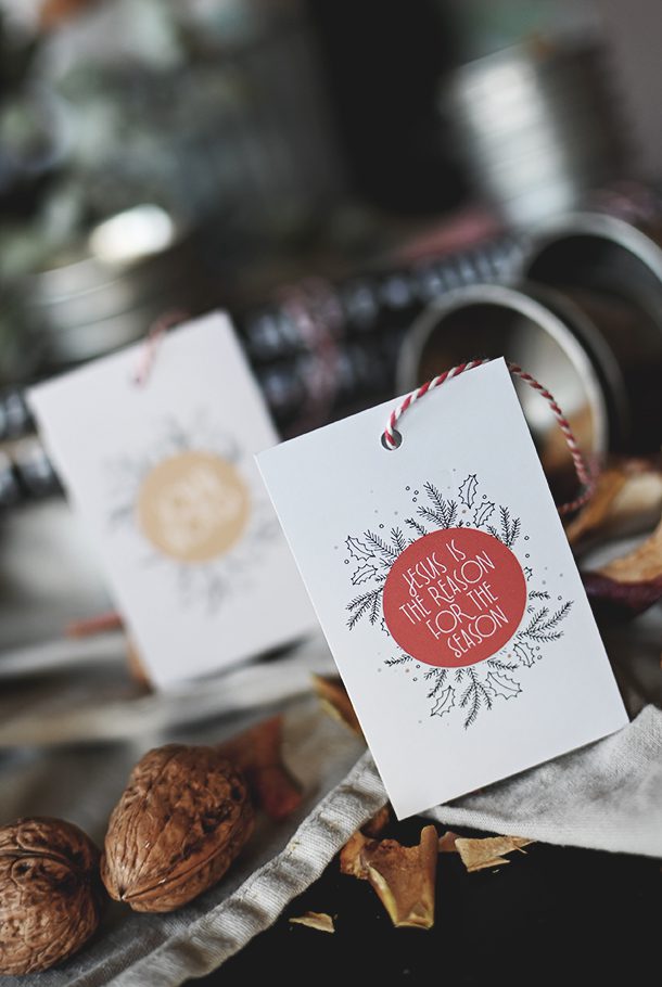 10-PACK! JULETIKETT: JOY TO THE WORLD OCH JESUS IS THE REASON FOR THE SEASON - 3