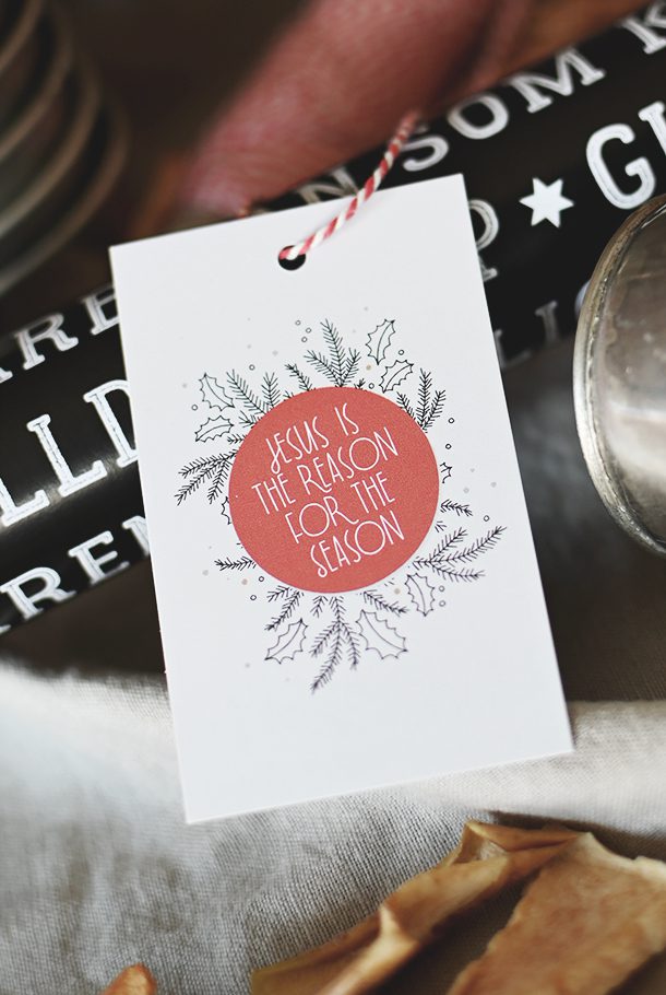 10-PACK! JULETIKETT: JOY TO THE WORLD OCH JESUS IS THE REASON FOR THE SEASON - 4