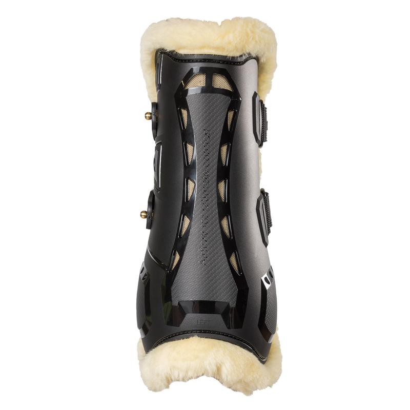Back On Track Airflow Fur Tendon Boots - Black - Good ventilation