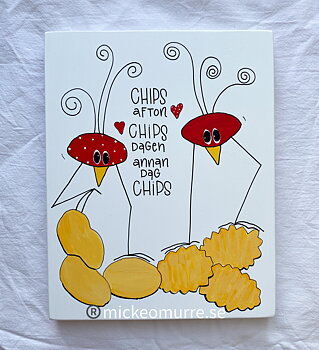 Chips afton Chips dagen Annandag Chips