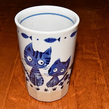 Mugg Mino-keramik Katt