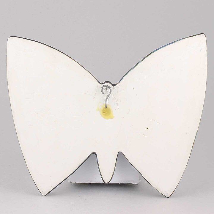 Taisto Kaasinen (Arabia 1960s) Colorful Butterfly Wall Plaque 19 cm (2)