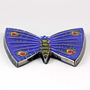 Taisto Kaasinen (Arabia 1960s) Colorful Butterfly Wall Plaque 19 cm (2)