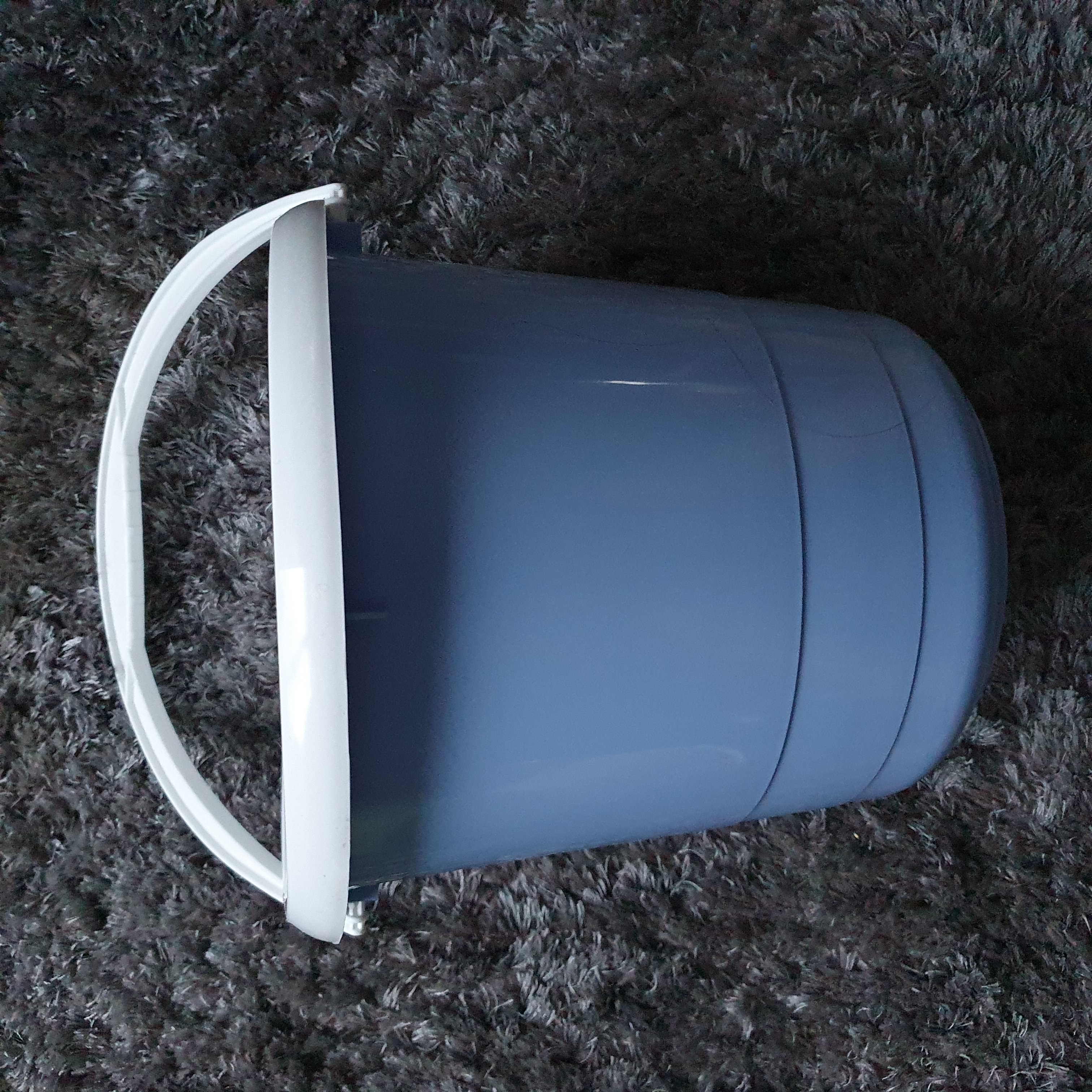 Hink  5 L Rosa ljusblå  & ljugrön + vitt lock namn & motiv. Svensk plast ! - 5