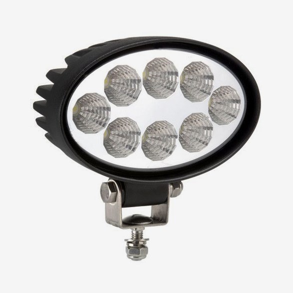Arbetsstrålkastare LED 24W Oval, 40631