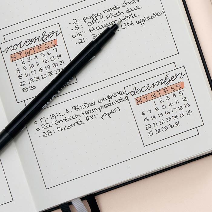 Bullet Journal A5 black - 5