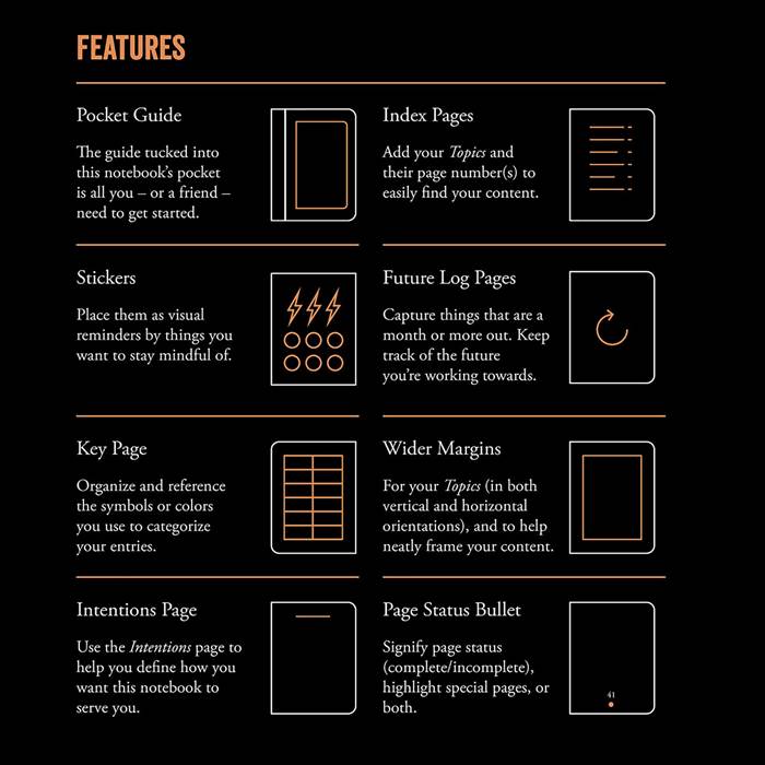 Bullet Journal A5 black - 10