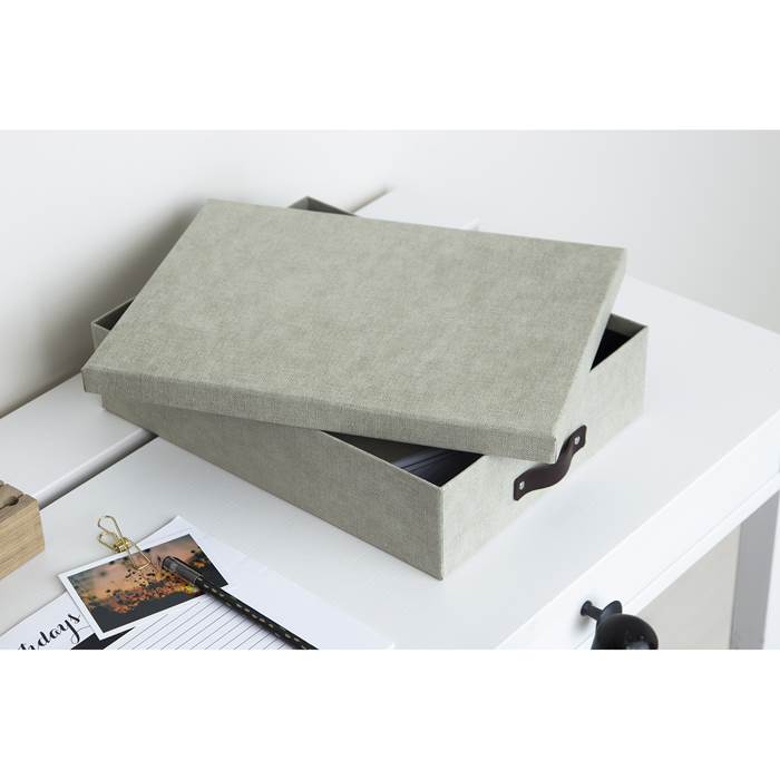 Brevbox Oskar canvas linen - 4