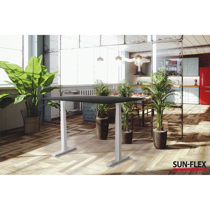 Skrivb el ED-A VI gr/sv 140x80 - 3